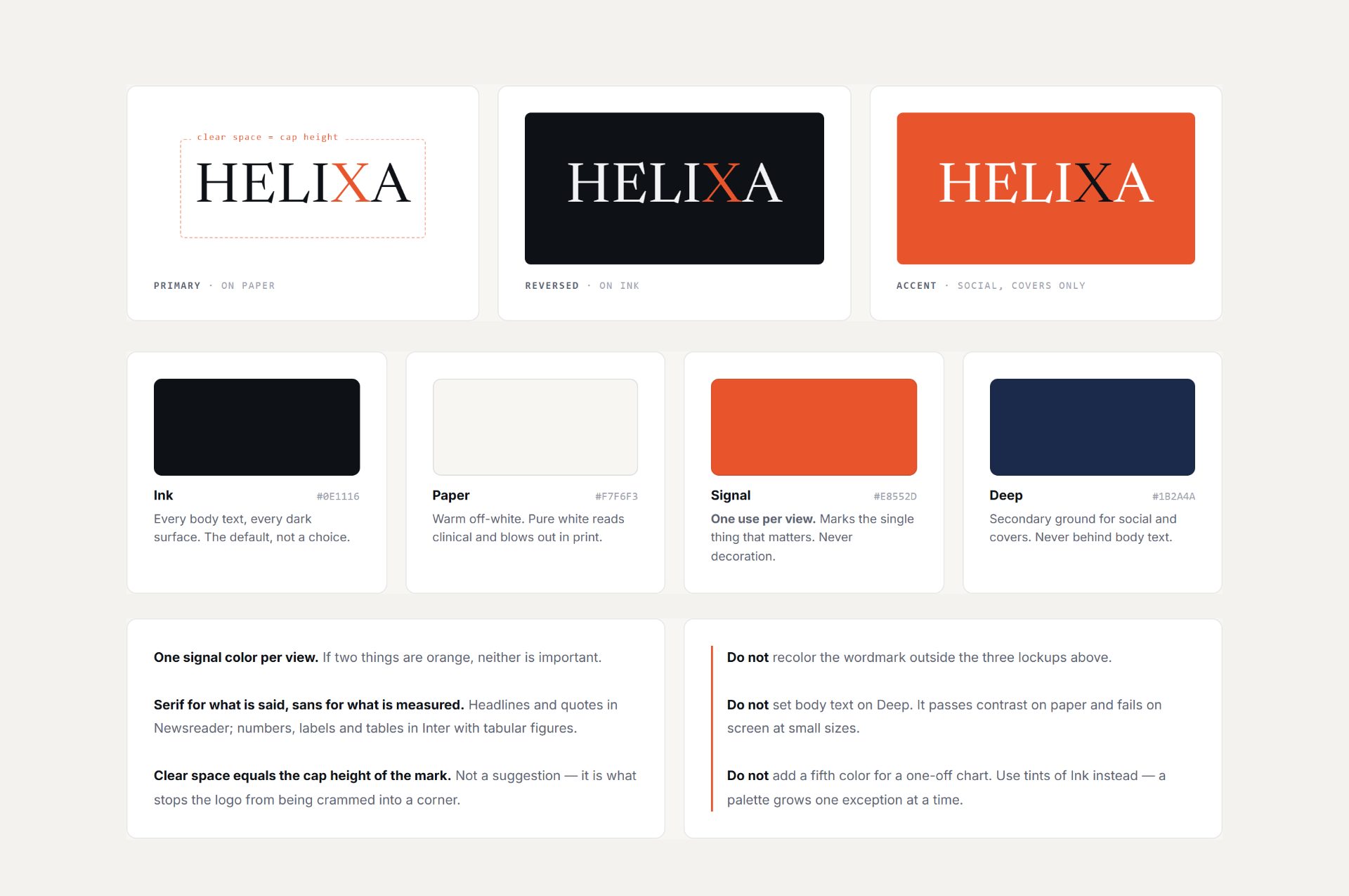 Brand system
