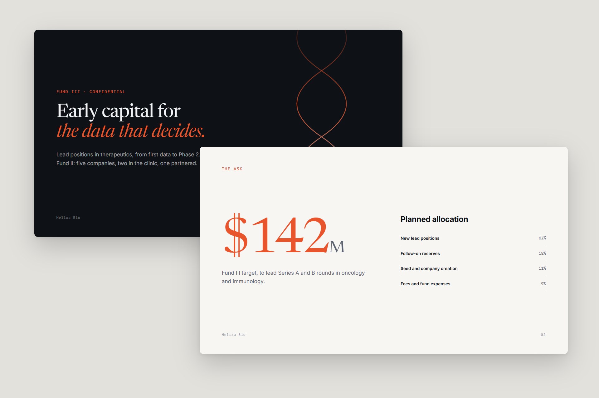 Investor deck