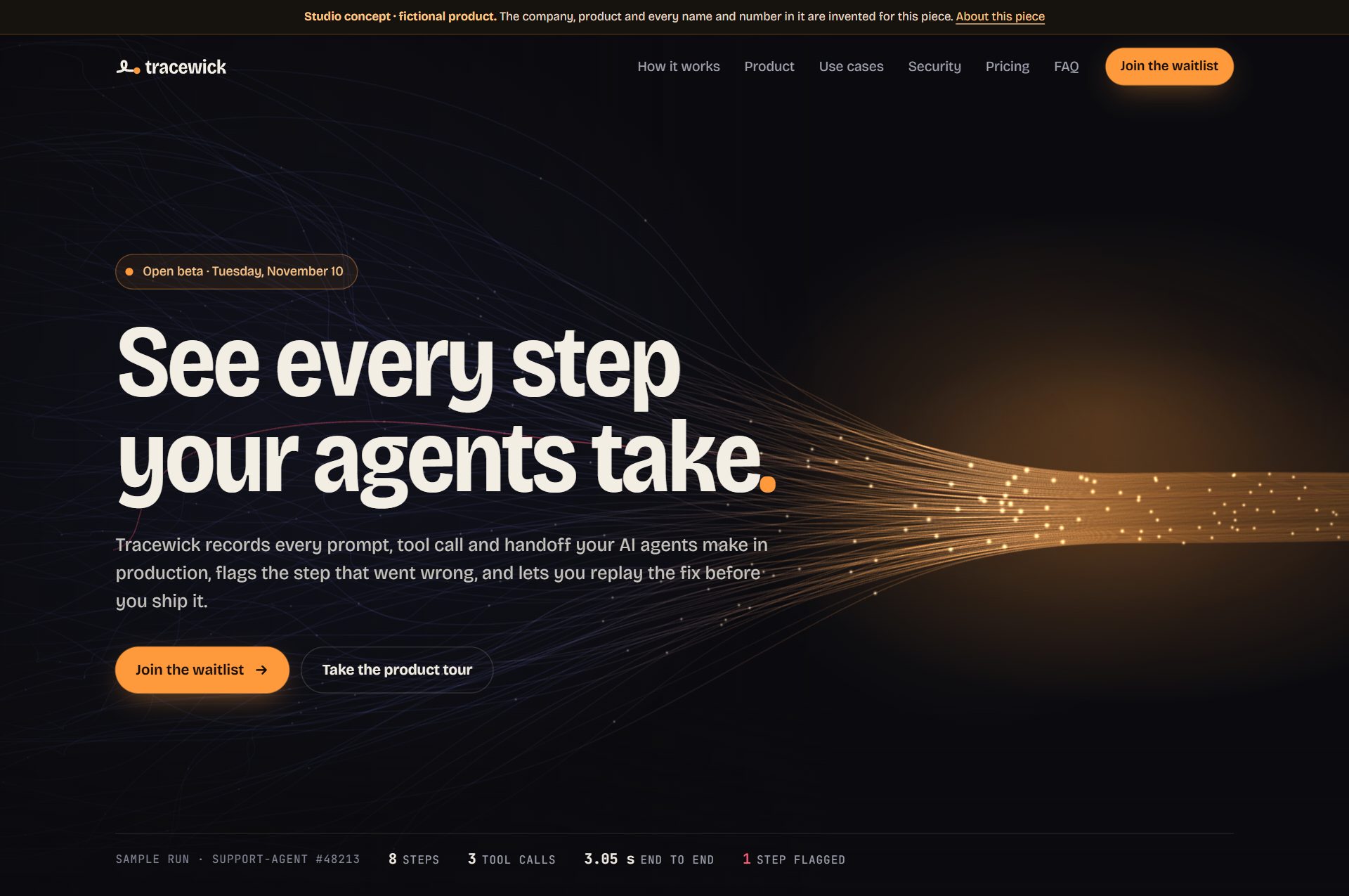 A launch kit for an AI product