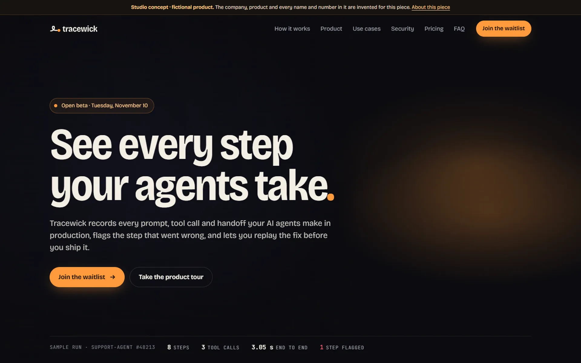 A launch kit for an AI product